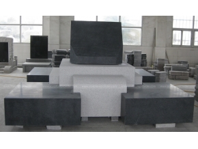 scultura di base in granito scultura astratta, scultura in granito landsape, scultura decorativa in granito