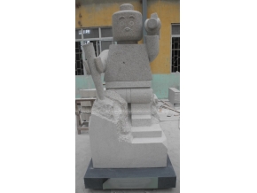 scultura in granito di lego, scultura in granito, scultura decorativa in granito